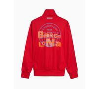 Chaqueta de chandal Relaxed adidas Originals x Bad Bunny DtMF Tour Merch "Barcelona" Firebird para hombre Rojo L