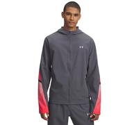 Under Armour Velociti Storm hooded L Gris/argent