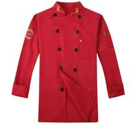 Chaqueta de cocinero personalizada para hombre, chaqueta de panadero, chaqueta de cocina, camisa de cocinero, camisa de cocina, restaurante, hotel, uniforme de cocina, disfraz de cafetería y chef