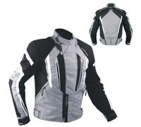 Chaqueta de Cordura Tela Moto extraíble Termica impermeable Sport Touring