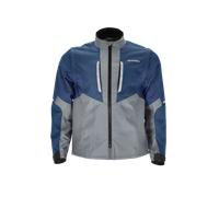 Acerbis X-Duro Chaqueta de motocross, gris-azul, tamaño S para Hombres