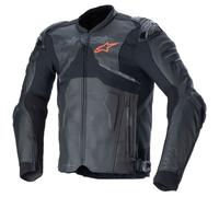 Chaqueta de cuero Alpinestars Atem V5 - Negro
