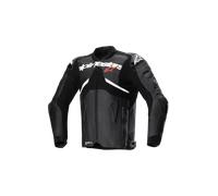 Chaqueta de Cuero Alpinestars Atem V5 Negro/Blanco52 Negro,Blanco