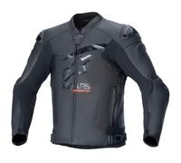 Chaqueta de cuero Alpinestars GP Plus R V4 Airflow negro/negro