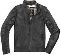 Chaqueta de cuero para motocicleta Black-Cafe London Atlanta