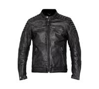 John Doe Storm Chaqueta de cuero para moto, negro, tamaño 2XL para Hombres