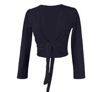 Chaqueta de Danza Ballet Abrigo Superior de Ballet de Manga Larga for Adultos, Chaqueta de algodón, Ropa de Entrenamiento de Gimnasia y Ballet, Ropa de Baile Femenina