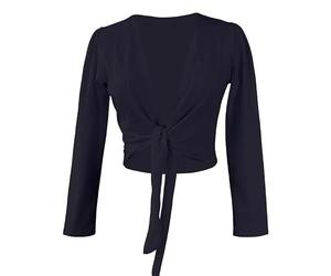 Chaqueta de Danza Ballet Abrigo Superior de Ballet de Manga Larga for Adultos, Chaqueta de algodón, Ropa de Entrenamiento de Gimnasia y Ballet, Ropa de Baile Femenina
