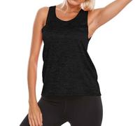 Chaqueta de Deporte al Aire Libre para Mujeres en Europa y América Suelta Chaqueta I y Traje de Fitness Top Corto Mangas Ausentes, Le Noir, S