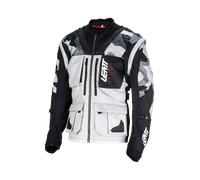 Leatt 5.5 Enduro Forge 2024 Chaqueta de motocross, negro-gris-blanco, tamaño S para Hombres