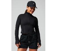 Chaqueta de entrenamiento corta Perfect Storm Fabletics Negro Womens XXL-1X