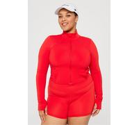 Chaqueta de entrenamiento corta Perfect Storm Fabletics Rojo Womens 4X plus