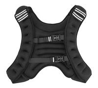 Chaqueta de entrenamiento de fortaleza de chaleco ponderado fitness neopreno neopreno negros negros de una talla 10.3 kg