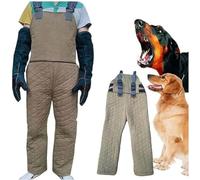 Chaqueta de entrenamiento para perros de policía, mono antimordeduras para entrenamiento de seguridad y trabajo de rescate de perros callejeros
