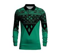 Chaqueta de entretiempo Kong de manga larga con botones, cómoda y ligera, estilo maduro, ajuste cómodo, Verde, XL