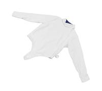 Chaqueta de Esgrima de los Niños, Chaqueta de Uniforme de Cerca de la Valla Anti -punción Diseño Exquisito Que Es Transpirable para el Ejercicio (46)