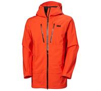 Helly-Hansen - Chaquetas de esquí - Alpha Long Shell Cherry Tomato - Talla M - Rojo Rojo M