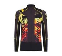 Chaqueta de esquí de montaña La Sportiva Stratos Racing Jkt II M (Black Yellow) para hombre