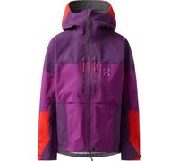 Chaqueta de esquí de travesía para mujer HAGLOFS Spitz GTX Pro II Jacket (Grape Purple/Purple Night)