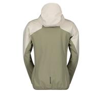 Chaqueta de esquí de travesía para mujer Scott Explorair Hybrid Lt (blanco polvo/gris polvo)