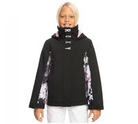 Chaqueta de esquí para niña Roxy Galaxy negra con membrana 10K 140