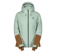 Chaqueta de esquí Scott SCO Jacket W's Ultimate Dryo Tech (fresh green/bread brown) Mujer