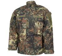 Chaqueta de estilo militar de EE.UU. MFH Ripstop Felduniform Flecktarn Camo