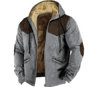 Chaqueta de forro polar Carhartt para hombre, chaqueta de invierno, chaqueta de entretiempo, chaqueta cargo ligera con bolsillos, chaqueta gruesa a prueba de viento, chaqueta térmica cálida para
