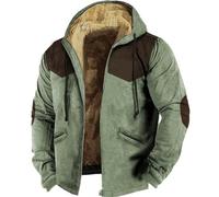 Chaqueta de forro polar Carhartt para hombre, chaqueta de invierno, chaqueta de entretiempo, chaqueta cargo ligera con bolsillos, chaqueta gruesa a prueba de viento, chaqueta térmica cálida para