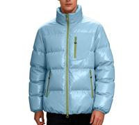 Chaqueta de forro polar con cremallera completa para hombre, cuello alto | Chaquetas de invierno clásicas de color liso para hombre, suaves, cálidas, cómodas, informales, térmicas