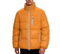 Chaqueta de forro polar con cremallera completa para hombre, cuello alto | Chaquetas de invierno clásicas de color liso para hombre, suaves, cálidas, cómodas, informales, térmicas