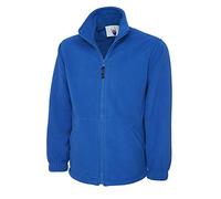 Chaqueta de forro polar con cremallera, Hombre, color azul cobalto, tamaño XXX-Large