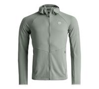 Chaqueta de forro polar Ortovox FLEECE LIGHT GRID HOODY M (green sage) Hombre