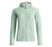 Chaqueta de forro polar Ortovox FLEECE LIGHT GRID HOODY W (green acid) Mujer