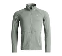 Chaqueta de forro polar Ortovox FLEECE LIGHT GRID JACKET M (green sage) Hombre