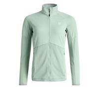 Chaqueta de forro polar Ortovox FLEECE LIGHT GRID JACKET W (green acid) Mujer