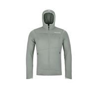 ORTOVOX Chaqueta polar con capucha ligera para hombre verde | S