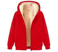 Chaqueta de forro polar para mujer, abrigo de forro polar con capucha, abrigo de invierno con forro de sherpa, chaqueta con cremallera completa, abrigos de oso de peluche, sudaderas de forro polar