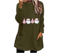 Chaqueta de forro polar para mujer, sudadera con capucha mullida para damas de honor, otoño e invierno, sudadera térmica con capucha de felpa para regalos de Navidad, Jn, XL