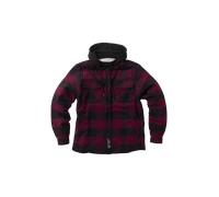 Chaqueta de Franela West Coast Choppers Hell Bent Rojo/NegroS Rojo,Negro