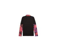 Chaqueta de fútbol puma individualcup 1/4 zi, black, hombre M