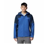 Columbia Men's Inner Limits 3 Jacket, Waterproof Rain Jacket, Mountain Blue/Collegiate Navy, XL