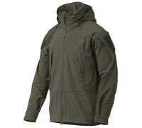Helikon-Tex TROOPER Jacket MK2 - Chaqueta impermeable con capucha, Taiga Verde, Large