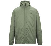 Regatta Chaqueta impermeable Pack-It III para hombre, resistente al viento y transpirable, plegable