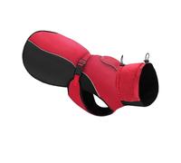 Chaqueta de invierno impermeable para perro, abrigo reflectante resistente al viento para perros medianos y grandes, chaleco con forro polar para clima frío para Pitbull (rojo, 3XL)