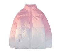 Chaqueta de invierno para hombre, chaqueta softshell con cremallera, chaqueta acolchada básica, cuello alto, chaqueta bomber térmica, chaqueta de ocio, chaqueta clásica, chaqueta acolchada cómoda, O