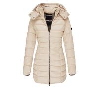 Chaqueta de invierno para mujer, abrigo largo acolchado y ajustado, abrigo | Abrigo con capucha de longitud media, grueso, acolchado, ligero, conjunto de otoño/invierno, parka.