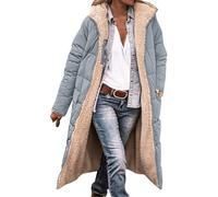 Chaqueta de invierno para mujer, abrigos de invierno cálidos para mujer, chaqueta larga de plumón, chaqueta de plumón con capucha, chaqueta acolchada con cremallera, chaqueta acolchada de forro polar