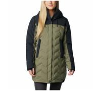 Chaqueta de invierno para mujer Columbia Mountain Croo™ III Mid Down Jacket Talla: L / Color: negro/verde