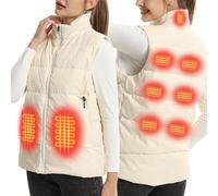 Chaqueta de invierno para mujer con calefacción inteligente Usb once zonas pieza unisex recargable Heating Chaquetas de invierno Chaqueta de plumón Suit Eléctrico Cuello alto Tecnología Crossborder
